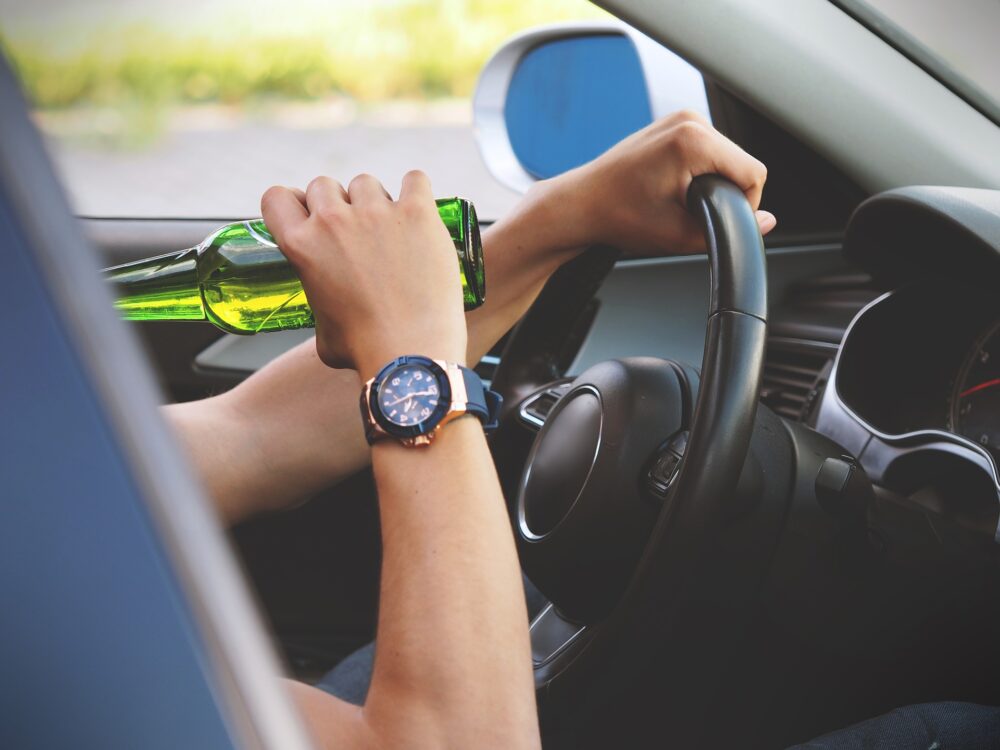 drinking while driving