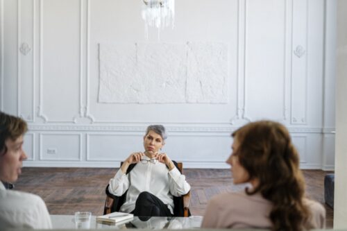 couple at counseling