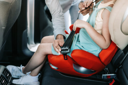 child in carseat
