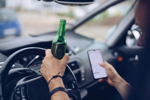 drunk driver phone